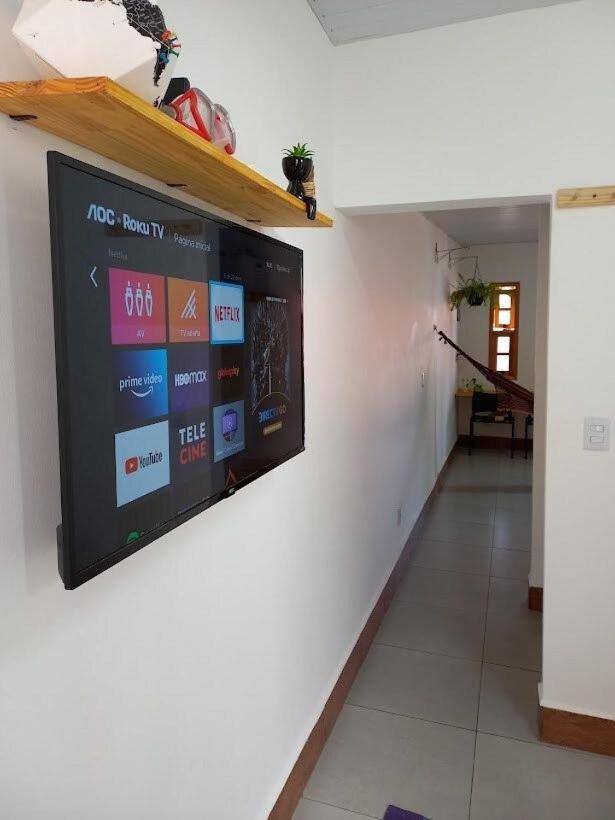 Casinha Aconchegante No Centro De Bonito I Tv, Ar-Condicionado, Bicicletas, Rede, Cozinha E Wi-Fi 20Mb Vila Exterior foto